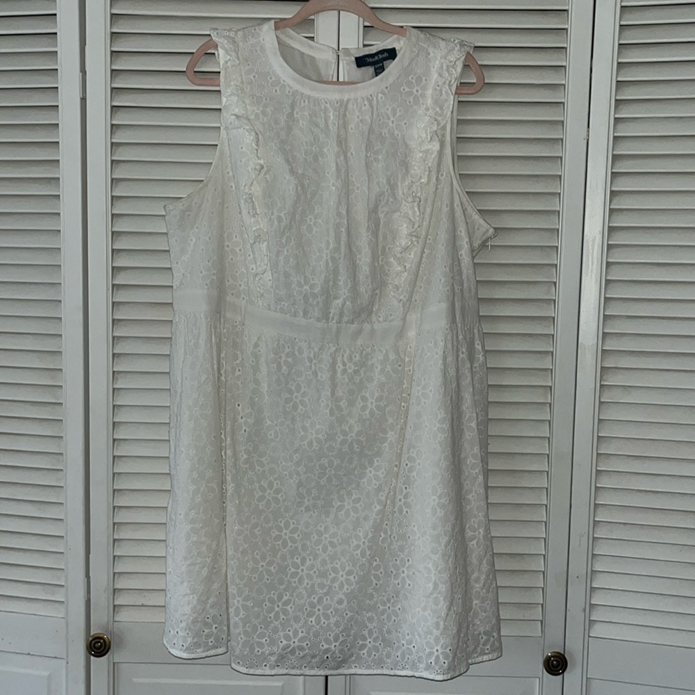 Modcloth eyelet cotton summer dress